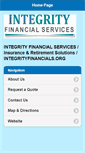 Mobile Screenshot of integrityfinancials.org